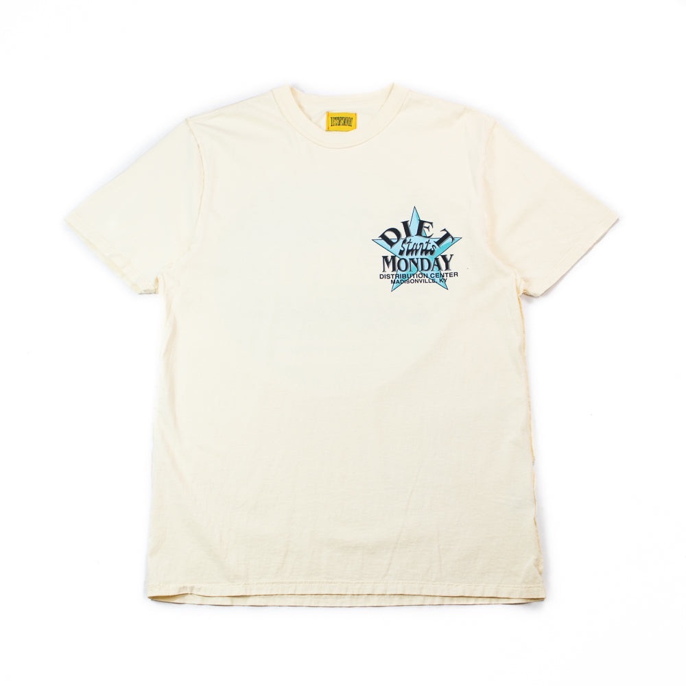 Diet Starts Monday Distribution Graphic Tee Antique White $64 MSRP
